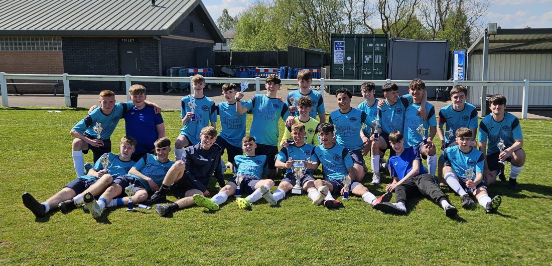 Loanhead Miners YFC 2008s U17 Michael Moran Memorial League Cup Winners 2024-2025
