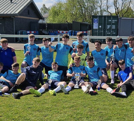 Loanhead Miners YFC 2008s U17 Michael Moran Memorial League Cup Winners 2024-2025