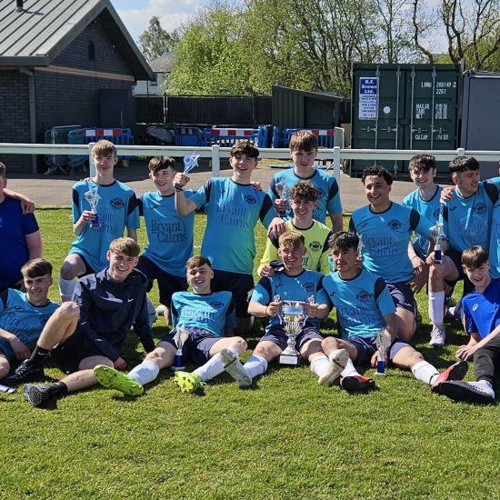 Loanhead Miners YFC 2008s U17 Michael Moran Memorial League Cup Winners 2024-2025