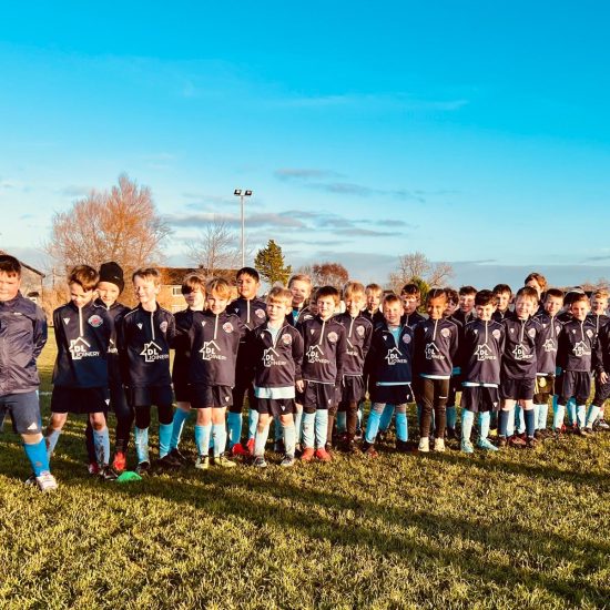 Loanhead Miners YFC 2017s in the sun